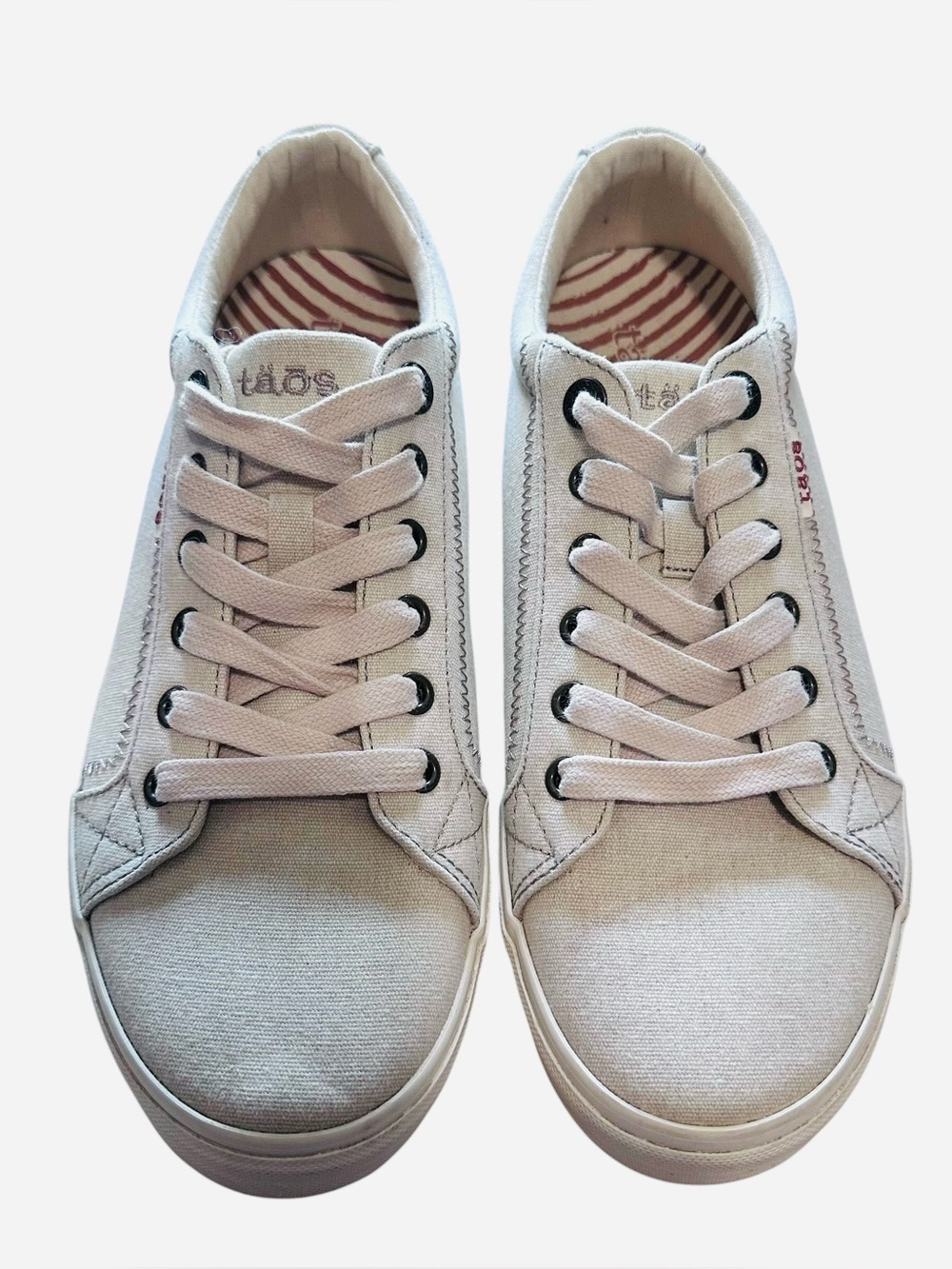 TAOS FOOTWEAR Plim Soul Canvas Sneaker Sz 10 - Picture 3 of 8